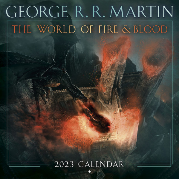 Couverture du calendrier par Marc Simonetti